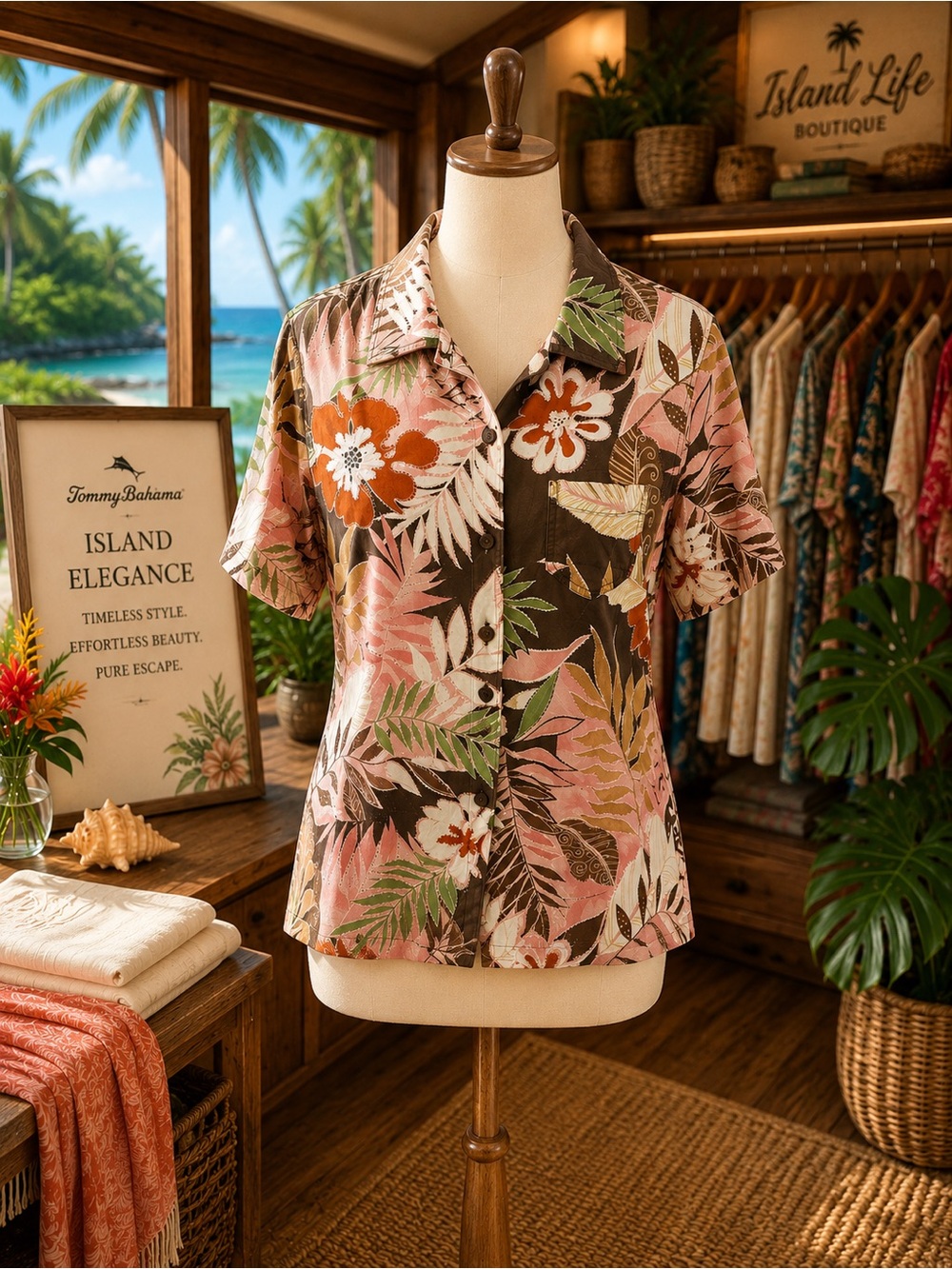 Napa valley Tropical Hawaiian Shirt